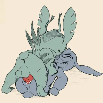 scratch (stitch and ai), stitch (lilo and stitch) (disney, lilo and stitch) created by tabloi