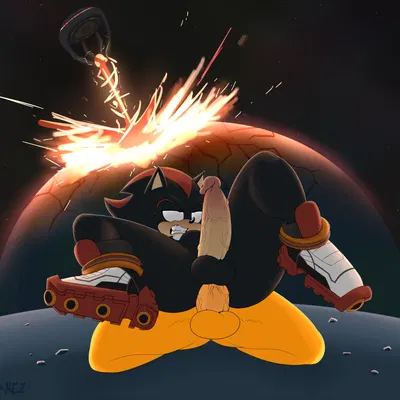 shadow the hedgehog, sonic the hedgehog, super sonic (sega, sonic the hedgehog (film)) created by flamez