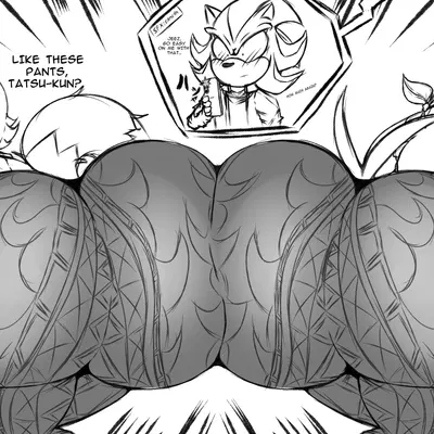 shadow the hedgehog, tangle the lemur, wave the swallow (forbidden pants, idw publishing) created by ultimateshadow