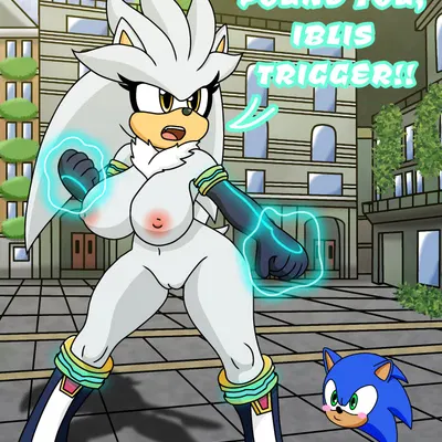 silver the hedgehog (sega, sonic the hedgehog (series)) created by skwid