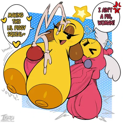 snoutlet, starlow (mario and luigi (series), mario bros) created by inuzu