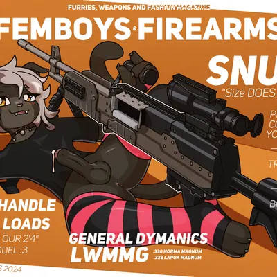 snugz (femboys and firearms) created by marcus gray