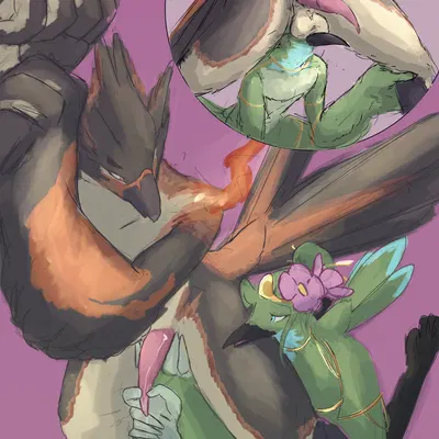 soko (voxtheowl), tip the hummingbird created by voxtheowl