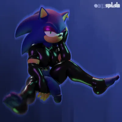 sonic the hedgehog (sega, sonic the hedgehog (series)) created by onyxsplash