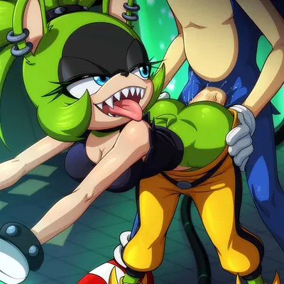 sonic the hedgehog, surge the tenrec (idw publishing, sega) created by reit