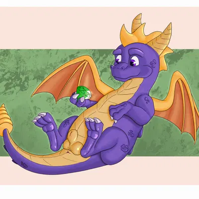 spyro (activision, mythology) created by garo (artist)