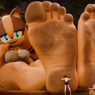 sticks the jungle badger (sega, sonic boom) created by polyphius