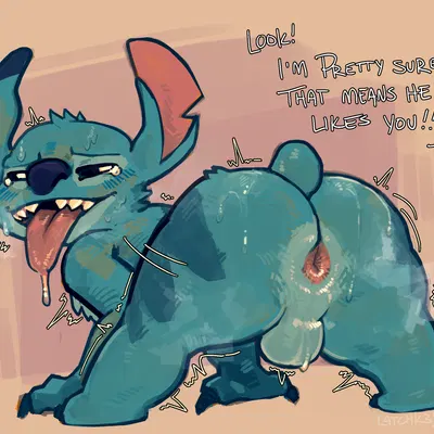 stitch (lilo and stitch) (disney, lilo and stitch) created by latchk3y