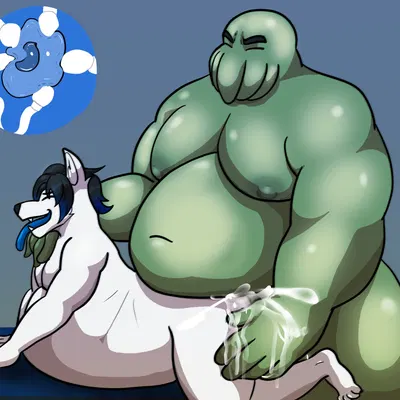 theshadowulf, uxio (weonraro123) created by weonraro123