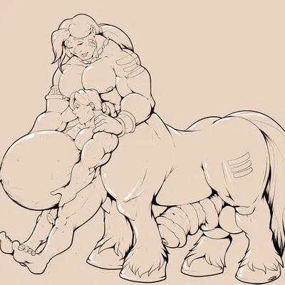 thunderhoof (european mythology, greek mythology) created by pandottermon