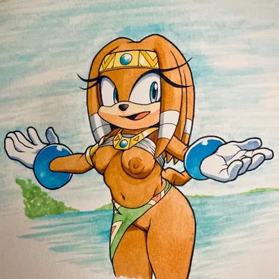 tikal the echidna (sega, sonic adventure) created by arts eidolon