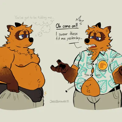 tom nook (animal crossing) (animal crossing, nintendo) created by jessiborowski11