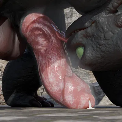 toothless (dreamworks, european mythology) created by trico everfire