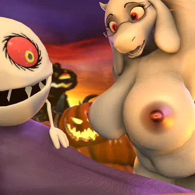 toriel (halloween, undertale (series)) created by furchev