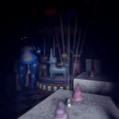 toy bonnie (fnaf) (five nights at freddy's, five nights at freddy's 2) created by alphasoup