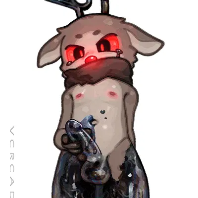 twisted rudie (blushcrunch studio, dandy's world) created by vcrcade