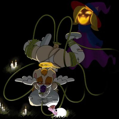 vanilla the rabbit (halloween, sega) created by roga141