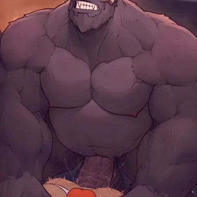 winston (overwatch) (blizzard entertainment, overwatch) created by wolf-con-f