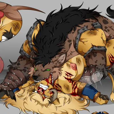 yewle scorchedhoof (blizzard entertainment, warcraft) created by deniska 2005, denuskka