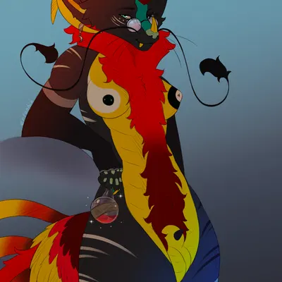 yin lusombre (shadowx2580) (mythology) created by ertonhin