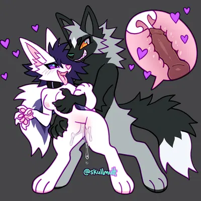 adra (tiddles), ether silver fox created by skullmutt, spunky mutt