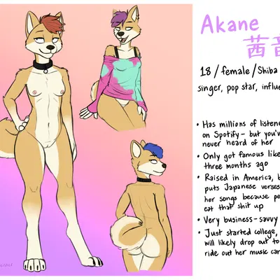 akane (scribefang) created by scribefang