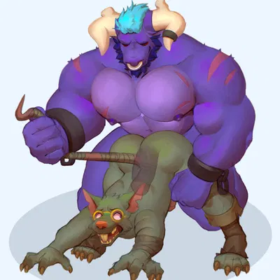 alistar (lol), twitch (lol) (league of legends, riot games) created by snaftfc