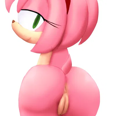 amy rose (sega, sonic the hedgehog (series)) created by aerosin