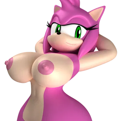 amy rose (sega, sonic the hedgehog (series)) created by argos90