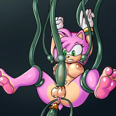 amy rose (sega, sonic the hedgehog (series)) created by fourssss