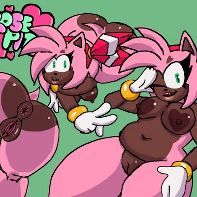 amy rose (sega, sonic the hedgehog (series)) created by rosepits