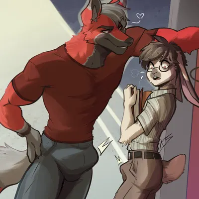 andrew (defective), defective (defectivewolf06), lewis (defective) created by kisly