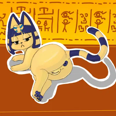 ankha (animal crossing) (animal crossing, nintendo) created by mrmystery guy