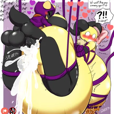 annabee (woebeeme), wom (dinoprimal) (patreon) created by woebeeme