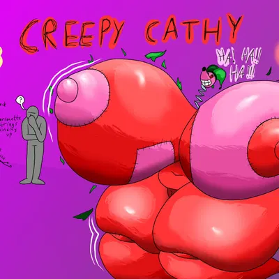 anon, creepy cathy (deaganthedeag) created by m4n