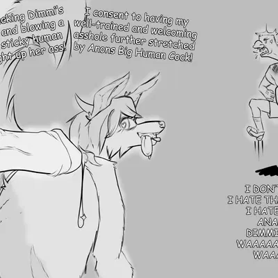 anon, dimmi (dimwitdog) created by doublespace