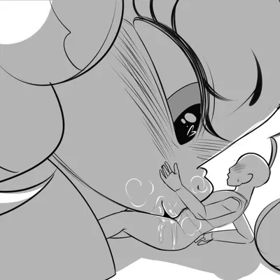 anon, pinkie pie (mlp) (friendship is magic, hasbro) created by dibujito