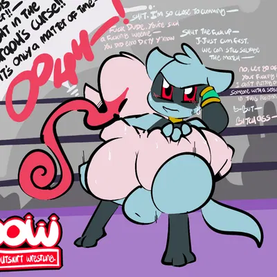 anubis (1upgobbo), charlotte mcpuff (1upgobbo) (nintendo, pokemon) created by 1upgobbo