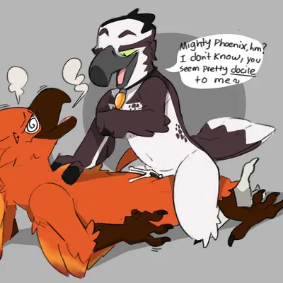 arios (phoenix), sey (osprey) (european mythology, greek mythology) created by sodacaps