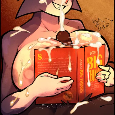 arthur (ghozt), lucy (ghozt) (book covering breasts) created by ghozt