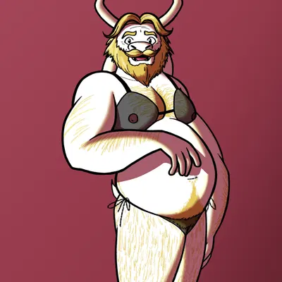 asgore dreemurr (undertale (series)) created by artemi