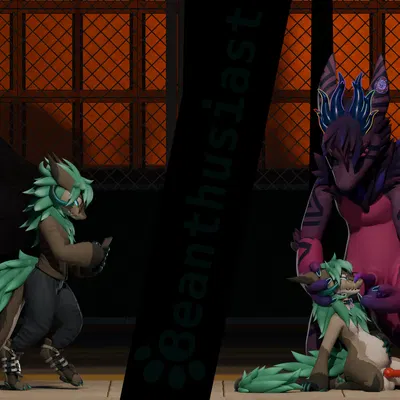 asher sterling, purple (vos) (outer wilds) created by beanthusiast