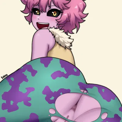 ashido mina (my hero academia) created by dako