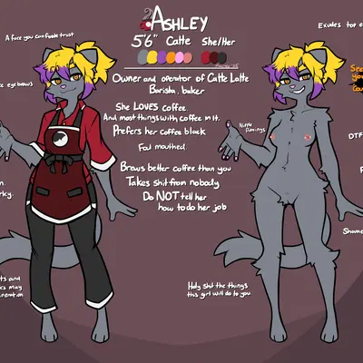 ashley (mewgle) created by mewgle