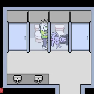 asriel dreemurr, fan character, muffet (deltarune, undertale) created by bladedbard