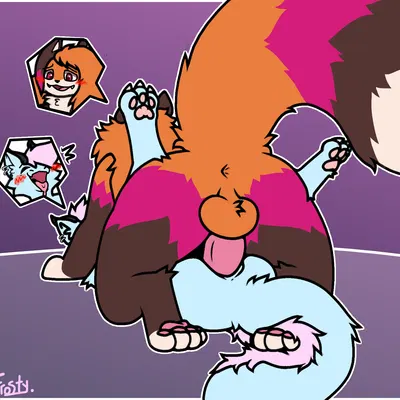 azula (axioxan), waffles (caramelthegoat) (mythology) created by david3steban1