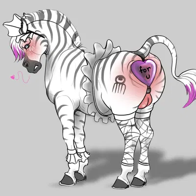 banana (alex the zebra) created by kukan97