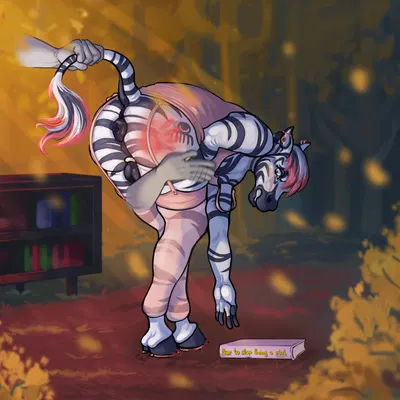 banana (alex the zebra) created by kukan97