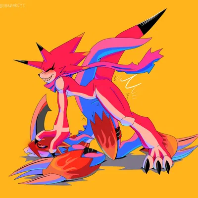 bandai namco, digimon created by b00b00keys