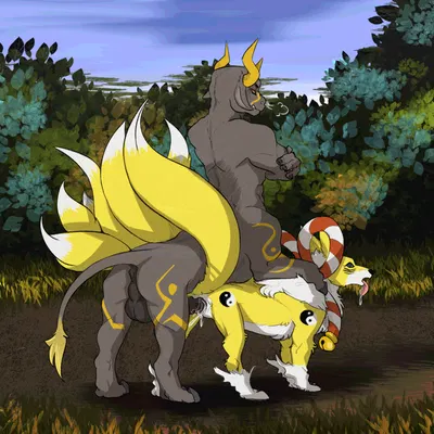 bandai namco, digimon created by zafara (artist)